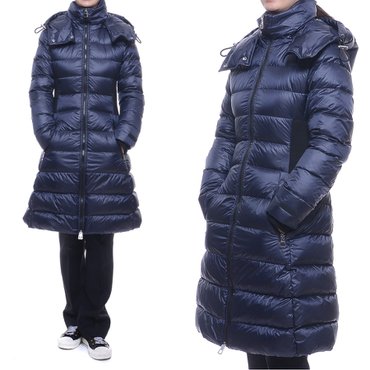 버버리 20FW 여성 디태처블 후드 롱패딩 (8033433_MIDNIGHT_BLUE_20F)