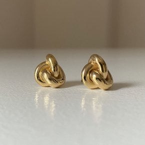 Bold knot earring gl(2024fw69)