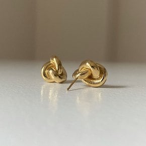 Bold knot earring gl(2024fw69)