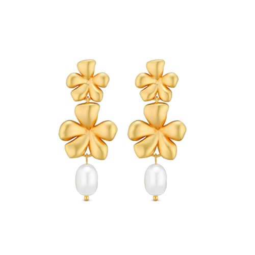 ♥에스파 카리나 PICK♥ [925 silver] PRIMAVERA 20 GOLD EARRING