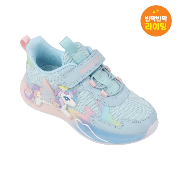 [부산점] 레인보우 유니콘 여아 라이팅운동화 2종 DNYCG1TSRU11