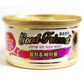 굿프랜드 참치n헤어볼 캔 85g X ( 5매입 )