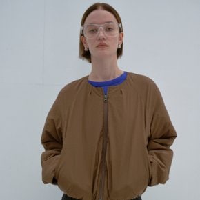 Balloon Blouson_Brown_323JK001BR