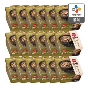 CJ제일제당 [트레이더스몰] 햇반 솥반 버섯영양밥 200G x 18(1box)