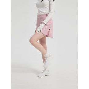 Blush Hidden Pleat A-Line Skirt