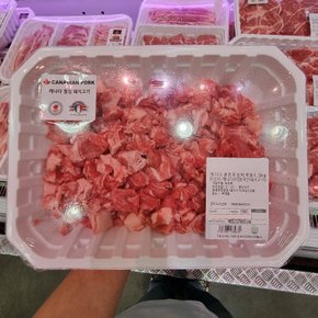 트레이더스 캐나다 목살 찌개용 1.5kg