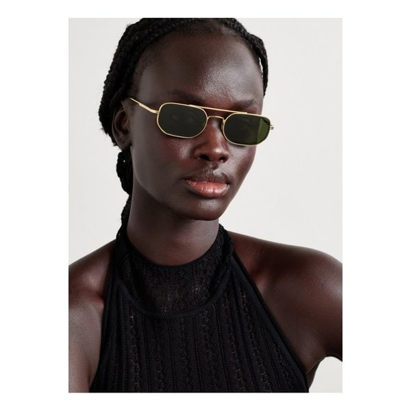 케이트 1989c 에비에이터 스타일 골드톤 선글라스 1647597355954012