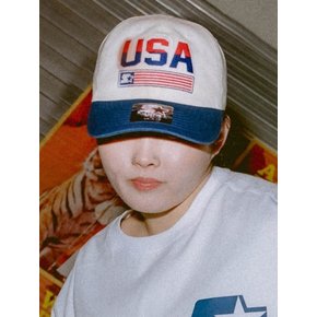 USA 성조기 볼캡 (크림) SA240AAC07_CRE