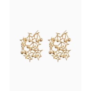 CHERRY MY CHERI 체리 스터드 귀걸이 골드 EARRINGS GOLD VERMEIL