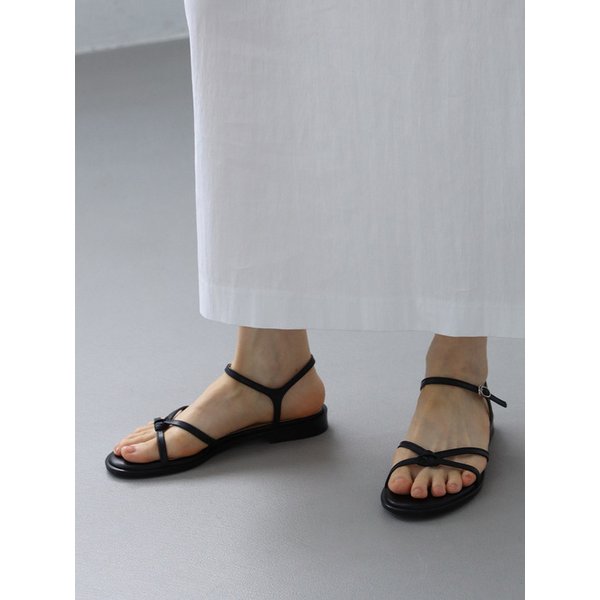 Tie Sandal_26102_black