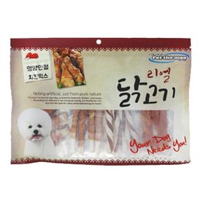 강아지 리얼 영양 치킨믹스 300g 1P 애견 육포 껌간식