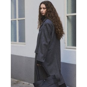 Classic Wool Overfit Coat _CTO105(Charcoal)