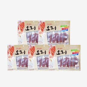 강아지간식 댕댕이간식 오리 안심껌말이 400g X 5EA (WD5CEDC)