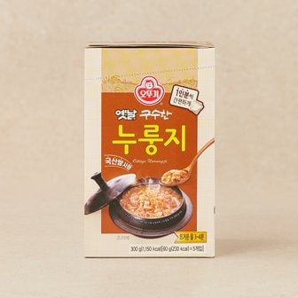 오뚜기 누룽지 5입(60g*5)