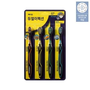 듀얼이펙션 미세칫솔/부드러운칫솔 4입