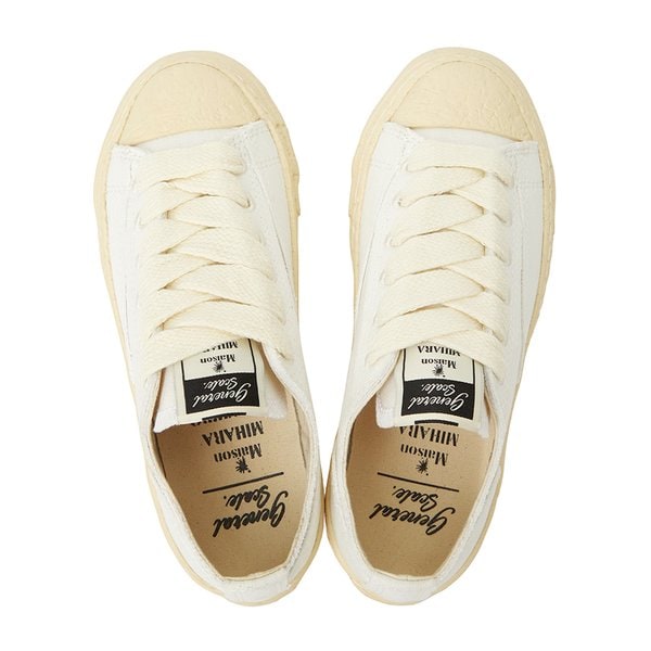 [부산점] 메종미하라야스히로 로이 패스트 솔 스니커즈 S14FW702 WHITE (남여공용)