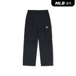 [코리아공식] 남성 베이직 스트레치 기모 카고 와이드 팬츠 NY (Black)