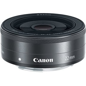 캐논 EF-M22mm F2 STM EF 캐논 모노포컬 와이드 앵글 렌즈 프레임리스 싱글 렌즈 캐논 마운트