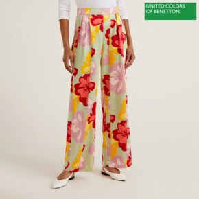 Flower pop wide pants 2S_47HTDF00M_69C