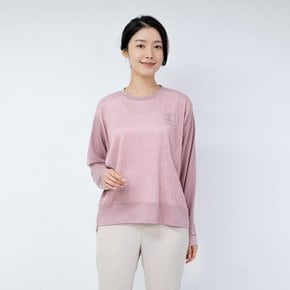 엄마옷 잔주름 스판 라운드 티셔츠 TS303045 중년여성의류/50대/60대/마담/빅사이즈