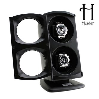 하이덴 [Versa] 하이덴 버사 오토매틱 더블 와치와인더 G016-Black 명품 시계보관함 2구 개별작동 스텝모터 사용 최신형