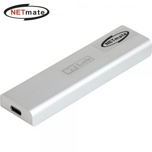 엠지솔루션 NETmate S-380 M.2 NVMe 외장 SSD 케이스 (SSD미포함)