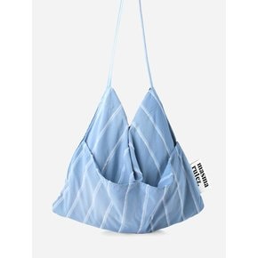 Rabbit eco bag_Wide sky blue