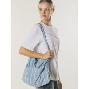 Rabbit eco bag_Wide sky blue