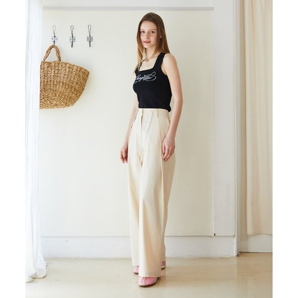 [시흥점] 여성 턱킹 와이드 팬츠 (ES2OPT59)