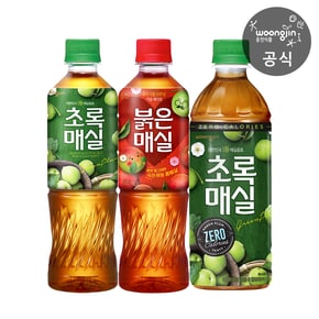 [웅진직영][추가적립] 초록매실 500ml 외 2종 x 20개 (선택옵션)
