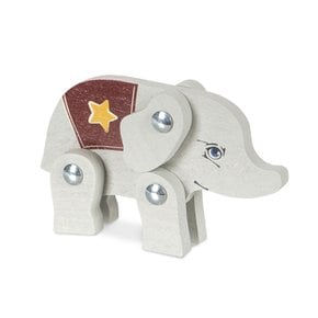 국내공식 콩제슬래드 매치박스 우드 토이 ELEPHANT
