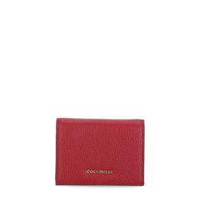 25SS 코치넬리 지갑 E2MW5172101 METALLIC SOFTR16 Bordeaux