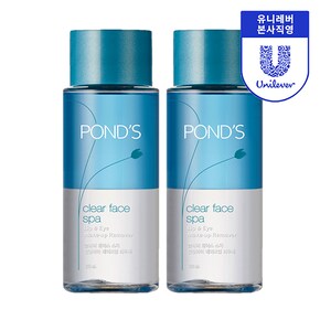 클리어 훼이스 스파 립앤아이 메이크업 리무버 300ml X 2