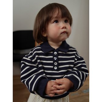 메론스위치 기모 단추 카라 맨투맨