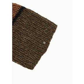 블레스 26FW Country Tweed Hat, Brown/Grey