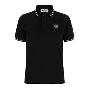 [부산점] (8A) KIDS 26SS 블랙 로고 폴로 티셔츠 162200001 S0018 V0029