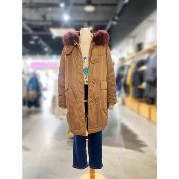 [여주점] 라쿤퍼 토글 다운 패딩 (BAPDF8461)