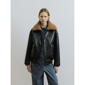 몰리올리 WAYNE oversized zip-up jacket