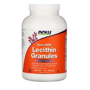 [해외직구]나우푸드 레시틴 과립형 454g/ Now Foods Lecithin Granules 1lb