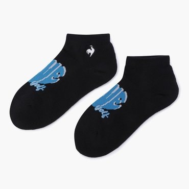 르꼬끄골프 25년  S/S   NEW 여성 그래픽자카드 앵클 삭스 / BLCK GQ122LSO11