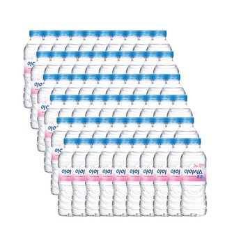  롯데칠성 아이시스 8.0 300ml 20펫 x 3묶음(60펫) / 생수/ 휴대용생수/ 워터