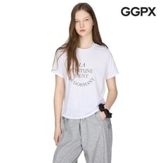 데일리 레터링 반팔 티셔츠 (GP4TS002F)