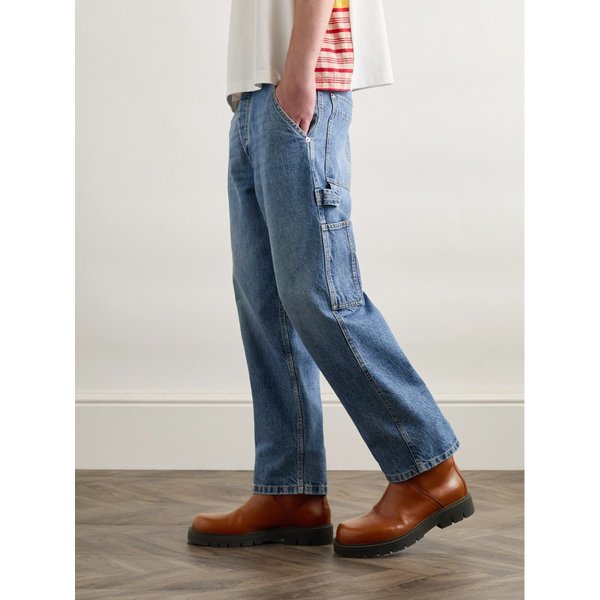 해독 인트레치아토 가죽 부츠 1647597356908950