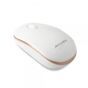 ANYZEN M331 무소음 무선 마우스 (화이트)