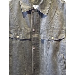 [시흥점] 워싱차콜 스웨이드라이크 재킷(남여공용)/JGZZ61803CH