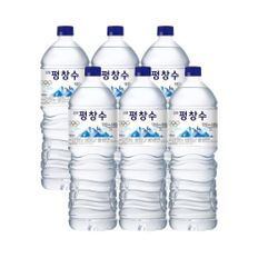 (해태음료) 강원평창수 2L x 6개 생수