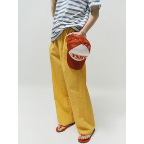 Washed vacation linen pants_yellow