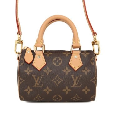 LOUIS VUITTON [중고명품] 루이비통 모노그램 나노스피디 미니삭 크로스 M81085*