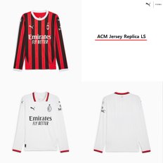 AC밀란 24/25시즌 홈 어웨이 긴팔 레플리카 유니폼 774959  775016 - 01 02  ACM Jersey Replica