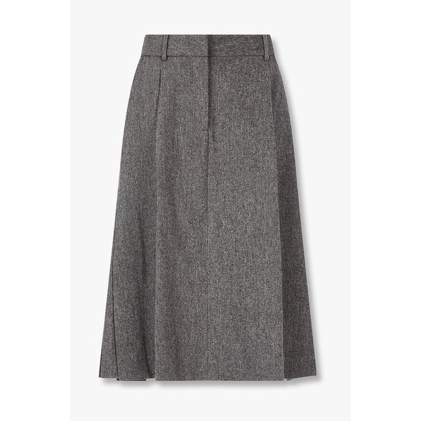 울 블렌드 플리티드 스커트 7115435906172